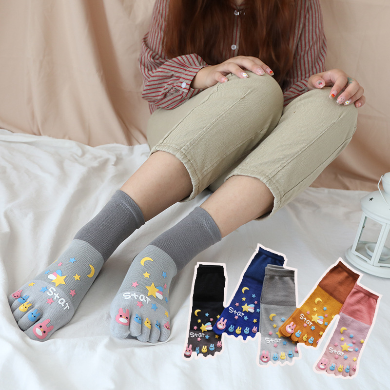 5 Pairs Five-finger Socks Wome - огляд і ціна Toe Sock Split