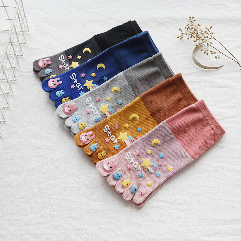 5 Pairs Five-finger Socks Wome - огляд і ціна Toe Sock Split