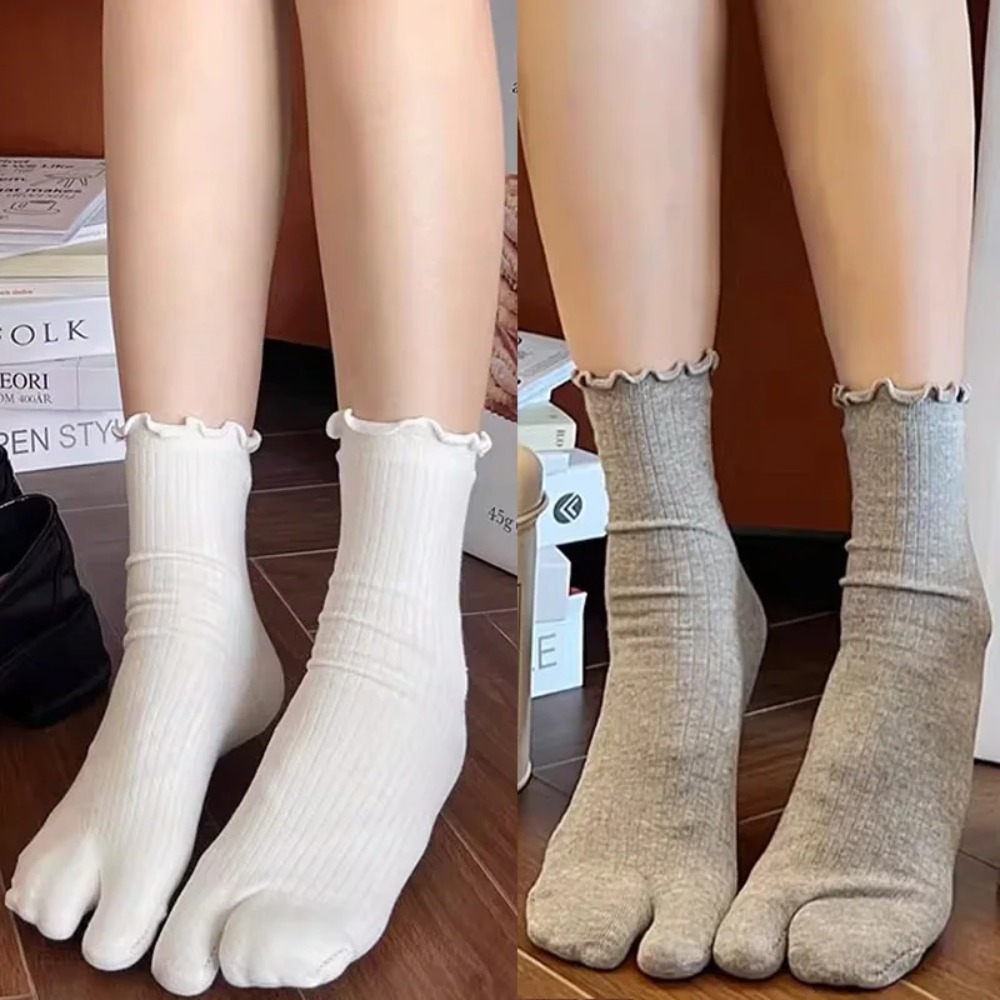 Toe Socks Solid Color Two-Toed - огляд і ціна Toe Sock Split