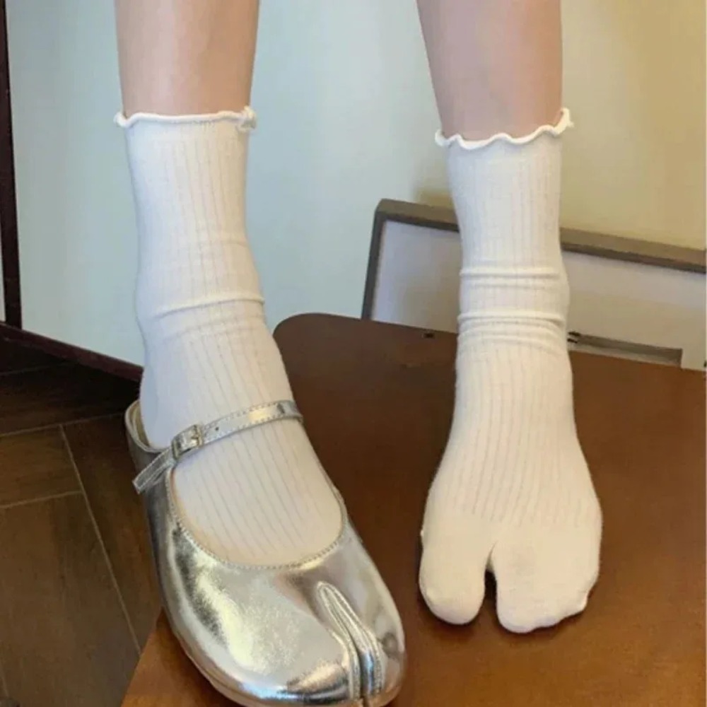 Toe Socks Solid Color Two-Toed - огляд і ціна Toe Sock Split